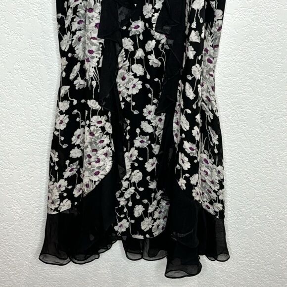 New Cinq à Sept Joelle Floral Silk Slip Dress Size 2 - Picture 5 of 16